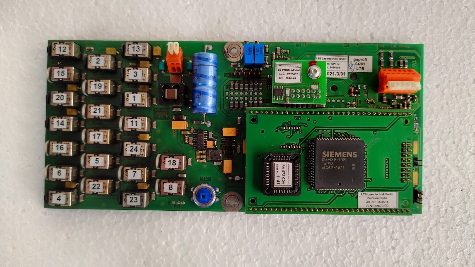 LBT Laserteknik ee-prom-modul / EE-PROM-MODUL Art No. 2520057